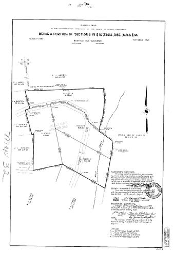 Click to see Parcel Map Book 3, pg. 32 (1972) of Nevada County Recorders Parcel Maps Book 3