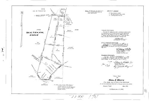 Click to see Parcel Map Book 3, pg. 174 (1972) of Nevada County Recorders Parcel Maps Book 3