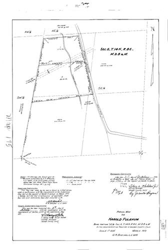 Click to see Parcel Map Book 3, pg. 175 (1972) of Nevada County Recorders Parcel Maps Book 3