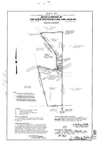 Click to see Parcel Map Book 4, pg.7 (1972) of Nevada County Recorders Parcel Maps Book 4
