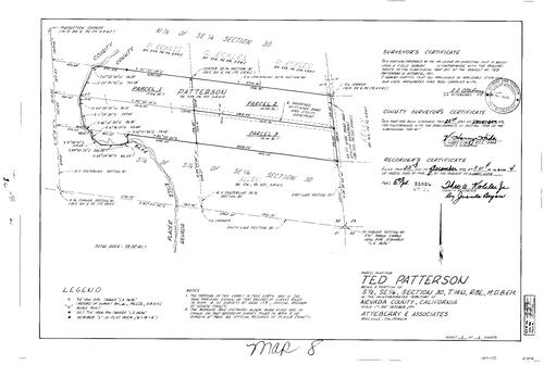 Click to see Parcel Map Book 4, pg.8 (1972) of Nevada County Recorders Parcel Maps Book 4