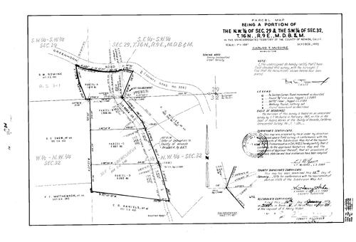 Click to see Parcel Map Book 4, pg. 34 (1973) of Nevada County Recorders Parcel Maps Book 4