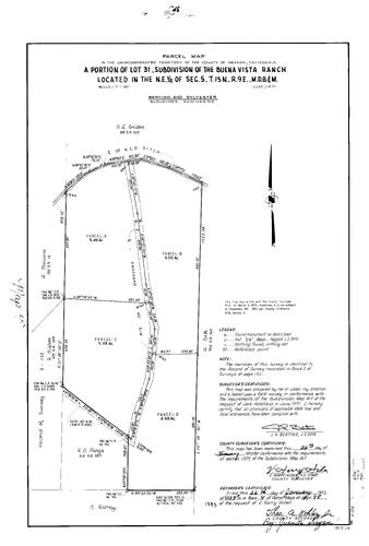 Click to see Parcel Map Book 4, pg. 48 (1973) of Nevada County Recorders Parcel Maps Book 4