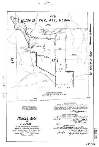Click to see Parcel Map Book 4, pg. 66 (1973) of Nevada County Recorders Parcel Maps Book 4