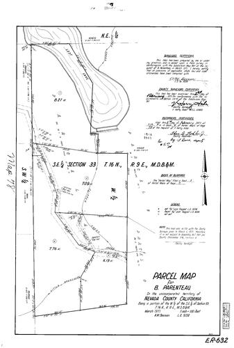 Click to see Parcel Maps Book 4, pg. 78 (1973) of Nevada County Recorders Parcel Maps Book 4