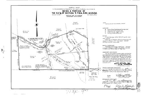 Click to see Parcel Maps Book 4, pg. 97 (1973) of Nevada County Recorders Parcel Maps Book 4