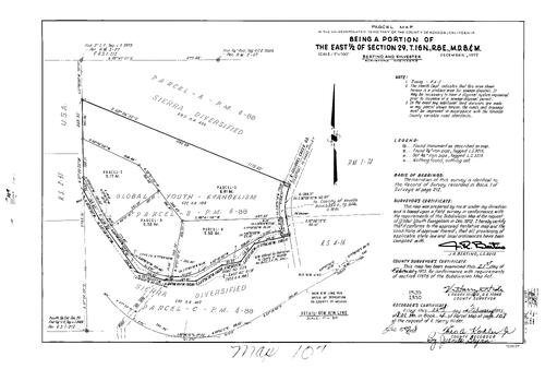 Click to see Parcel Maps Book 4, pg. 107 (1973) of Nevada County Recorders Parcel Maps Book 4