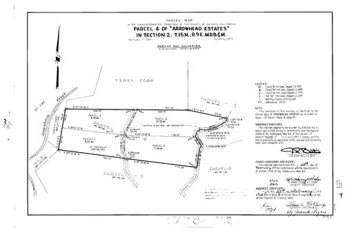 Click to see Parcel Maps Book 4, pg. 112 (1973) of Nevada County Recorders Parcel Maps Book 4