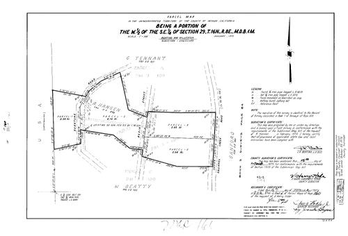 Click to see Parcel Map Book 4, pg. 160 (1973) of Nevada County Recorders Parcel Maps Book 4
