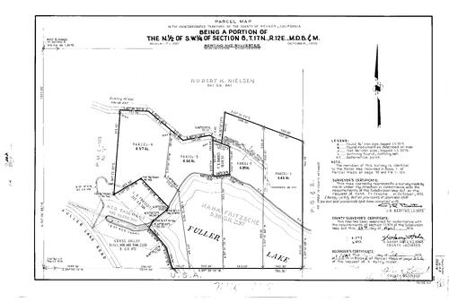 Click to see Parcel Maps Book 4, pg. 202 (1973) of Nevada County Recorders Parcel Maps Book 4