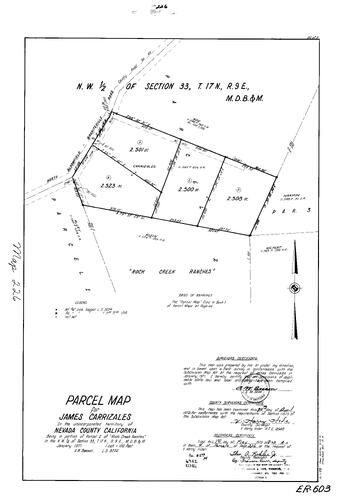 Click to see Parcel Maps Book 4, pg. 226 (1973) of Nevada County Recorders Parcel Maps Book 4