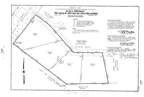 Click to see Parcel Maps Book 4, pg. 236 (1973) of Nevada County Recorders Parcel Maps Book 4