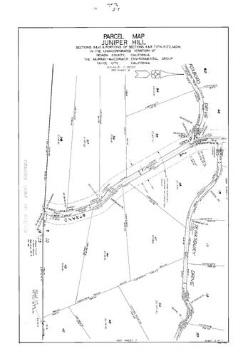 Click to see Parcel Map Book 5, pg. 6 (1973) of Nevada County Recorders Parcel Maps Book 5