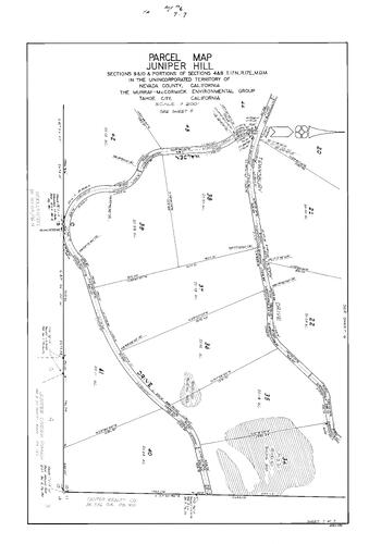 Click to see Parcel Map Book 5, pg. 6 (1973) of Nevada County Recorders Parcel Maps Book 5