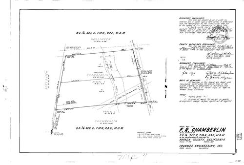 Click to see Parcel Map Book 5, pg. 7 (1973) of Nevada County Recorders Parcel Maps Book 5