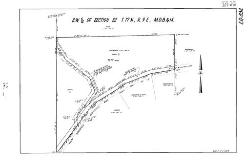Click to see Parcel Map Book 5, pg. 123 (1973) of Nevada County Recorders Parcel Maps Book 5