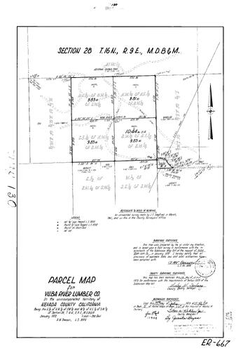 Click to see Parcel Map Book 5, pg. 130 (1973) of Nevada County Recorders Parcel Maps Book 5