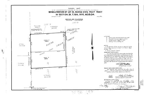 Click to see Parcel Map Book 5, pg. 133 (1973) of Nevada County Recorders Parcel Maps Book 5