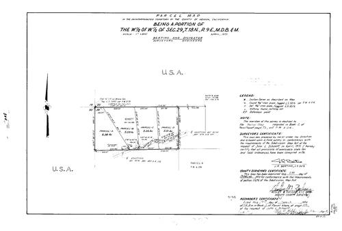 Click to see Parcel Maps Book 7, pg. 208 (1974) of Nevada County Recorders Parcel Maps Book 7