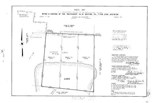 Click to see Parcel Map Book 8, pg. 081 (1974) of Nevada County Recorders Parcel Maps Book 8