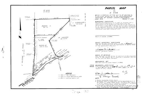 Click to see Parcel Map Book 8, pg. 120 (1974) of Nevada County Recorders Parcel Maps Book 8