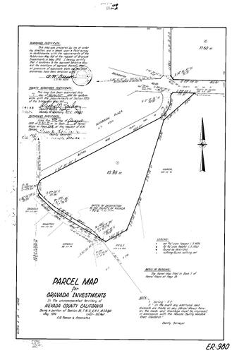 Click to see Parcel Map Book 8, pg. 129 (1974) of Nevada County Recorders Parcel Maps Book 8