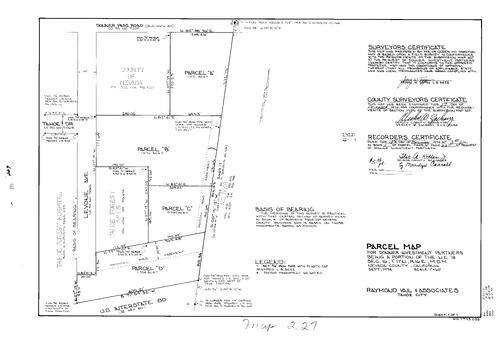 Click to see Parcel Map Book 8, pg. 227 (1974) of Nevada County Recorders Parcel Maps Book 8