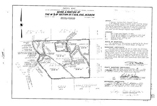 Click to see Parcel Map Book 8, pg. 238 (1975) of Nevada County Recorders Parcel Maps Book 8