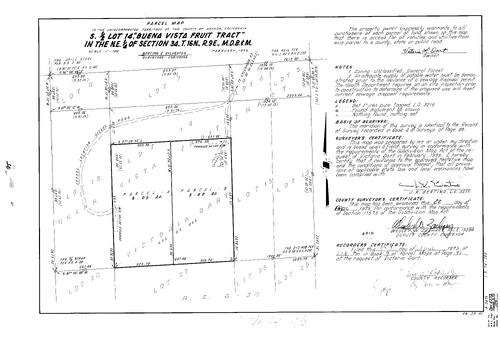 Click to see Parcel Map Book 9, pg. 95 (1975) of Nevada County Recorders Parcel Maps Book 9