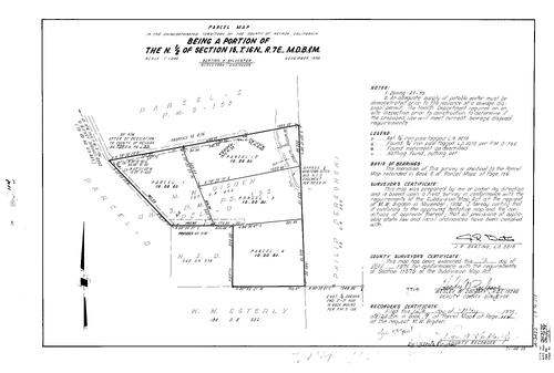 Click to see Parcel Map Book 9, pg. 114 (1975) of Nevada County Recorders Parcel Maps Book 9