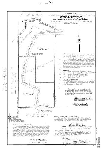 Click to see Parcel Map Book 9, pg. 201(1975) of Nevada County Recorders Parcel Maps Book 9