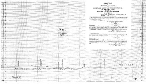 Click to see Subdivision Book 1, pg. 16 (1909) of Nevada County Recorders Subdivision Maps Book 1