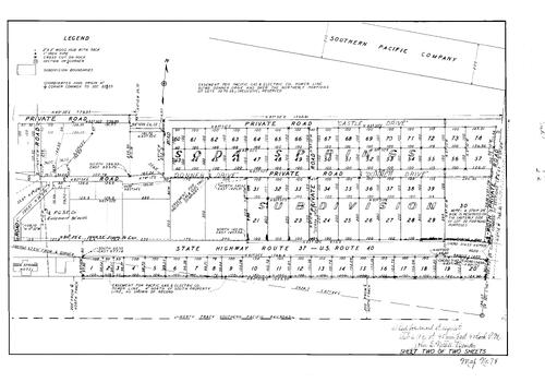 Click to see Subdivision Book 1, pg. 78 (1941) of Nevada County Recorders Subdivision Maps Book 1