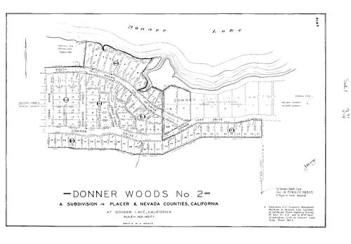 Click to see Subdivision Book 1, pg. 91 (1948) of Nevada County Recorders Subdivision Maps Book 1