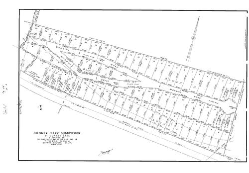 Click to see Subdivision Book 1, pg. 98 (1951) of Nevada County Recorders Subdivision Maps Book 1