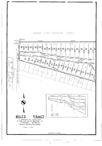 Click to see Subdivision Book 1, pg. 103 (1952) of Nevada County Recorders Subdivision Maps Book 1