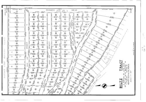 Click to see Subdivision Book 1, pg. 103 (1952) of Nevada County Recorders Subdivision Maps Book 1