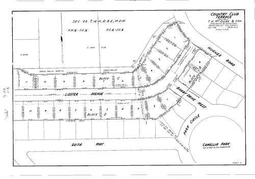 Click to see Subdivision Book 1, pg. 108 (1956) of Nevada County Recorders Subdivision Maps Book 1