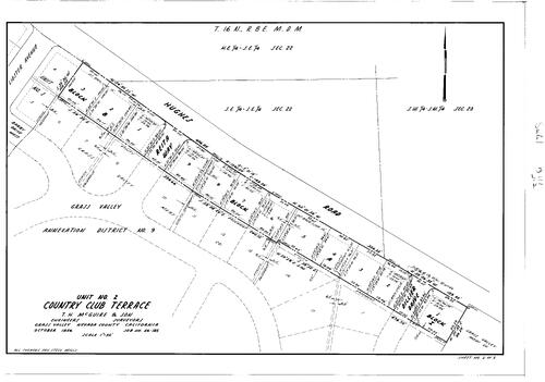 Click to see Subdivision Book 1, pg. 111 (1957) of Nevada County Recorders Subdivision Maps Book 1