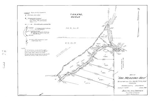 Click to see Subdivision Book 2, pg. 15 (1963) of Nevada County Recorders Subdivision Maps Book 2
