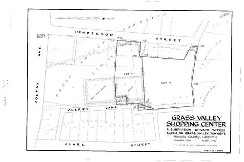 Click to see Subdivision Book 2, pg. 37 (1965) of Nevada County Recorders Subdivision Maps Book 2