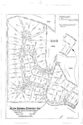 Click to see Subdivision Book 2, pg. 50 (1965) of Nevada County Recorders Subdivision Maps Book 2
