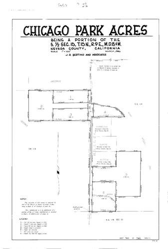 Click to see Subdivision Book 2, pg. 69 (1966) of Nevada County Recorders Subdivision Maps Book 2