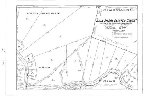 Click to see Subdivision Book 2, pg. 72 (1966) of Nevada County Recorders Subdivision Maps Book 2