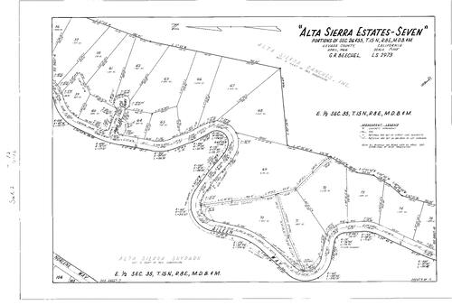 Click to see Subdivision Book 2, pg. 72 (1966) of Nevada County Recorders Subdivision Maps Book 2