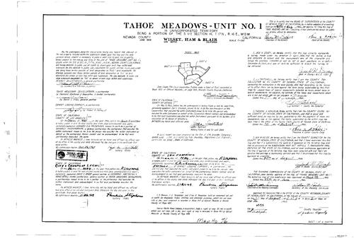 Click to see Subdivision Book 2, pg. 76 (1966) of Nevada County Recorders Subdivision Maps Book 2