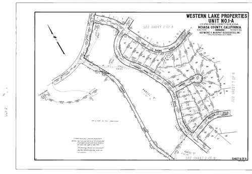 Click to see Subdivision Book 2, pg. 84 (1967) of Nevada County Recorders Subdivision Maps Book 2