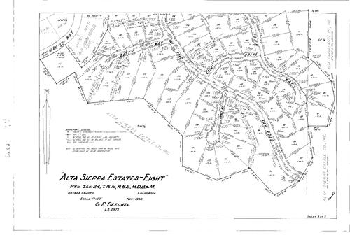 Click to see Subdivision Book 2, pg. 86 (1967) of Nevada County Recorders Subdivision Maps Book 2