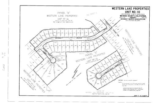 Click to see Subdivision Book 2, pg. 91 (1967) of Nevada County Recorders Subdivision Maps Book 2