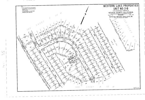 Click to see Subdivision Book 2, pg. 95 (1967) of Nevada County Recorders Subdivision Maps Book 2